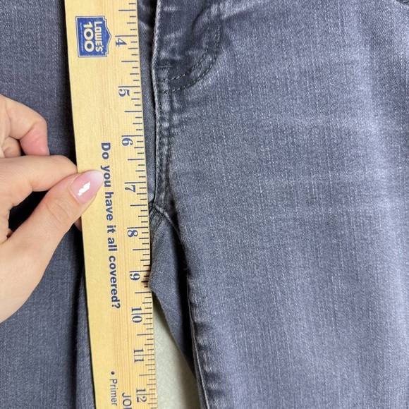 Cabi Women’s Slim Boyfriend Mid-Rise Gray Jeans size 4 Style#3191 - Picture 11 of 13